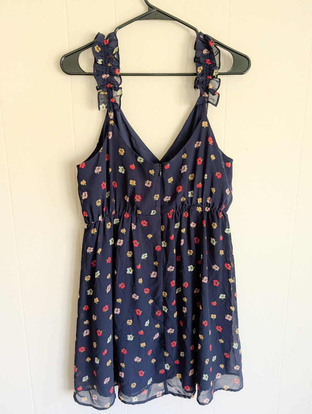 Madewell Ruffle-Strap Mini Dress - Picture 3 of 4